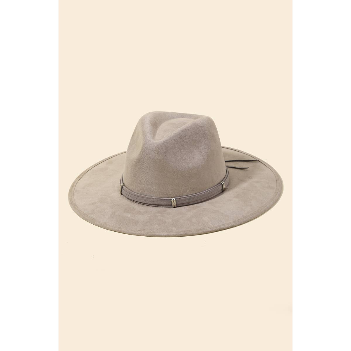 Flat Wide Brim Hat