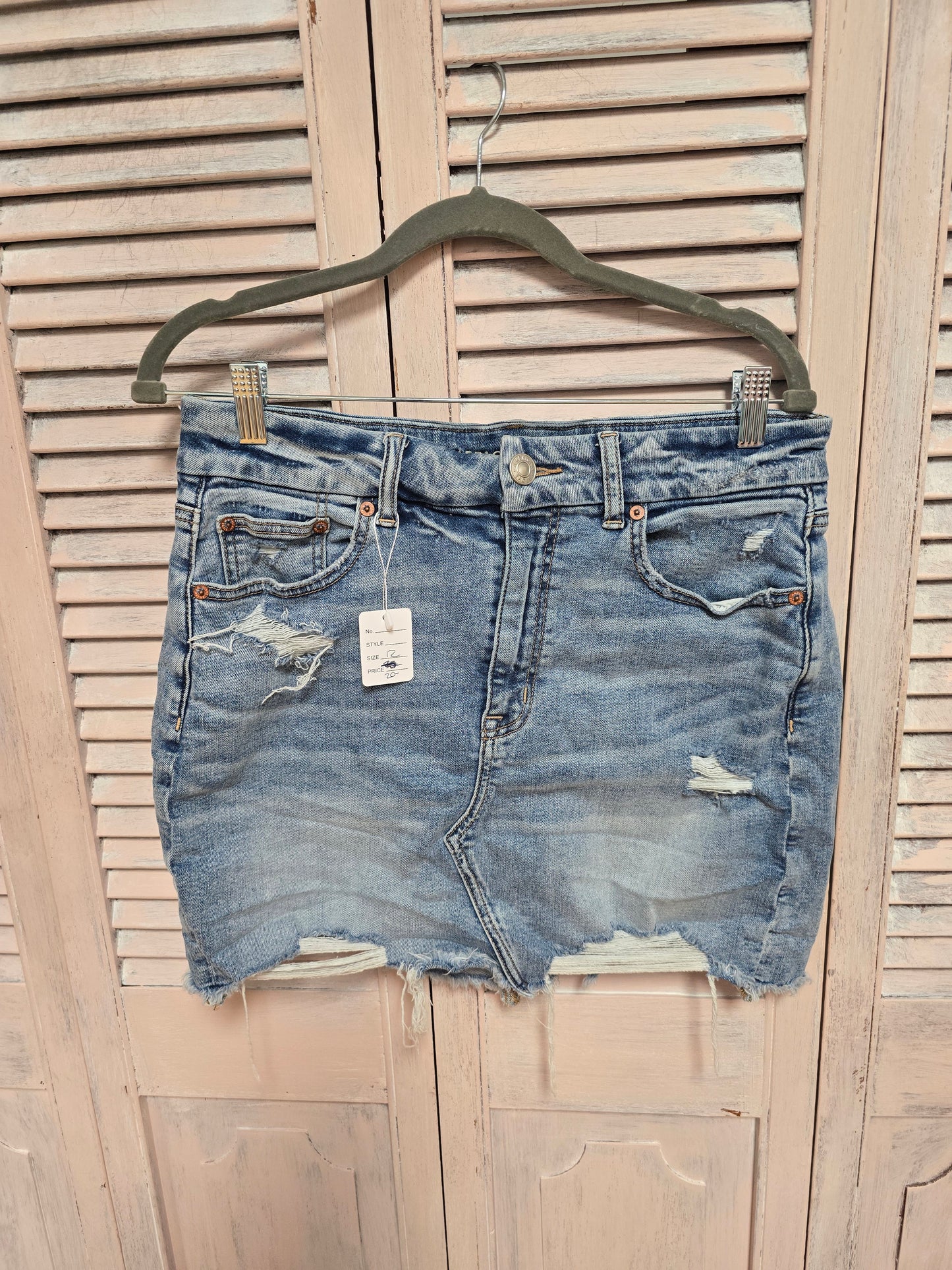 American Eagle Jean Skirt