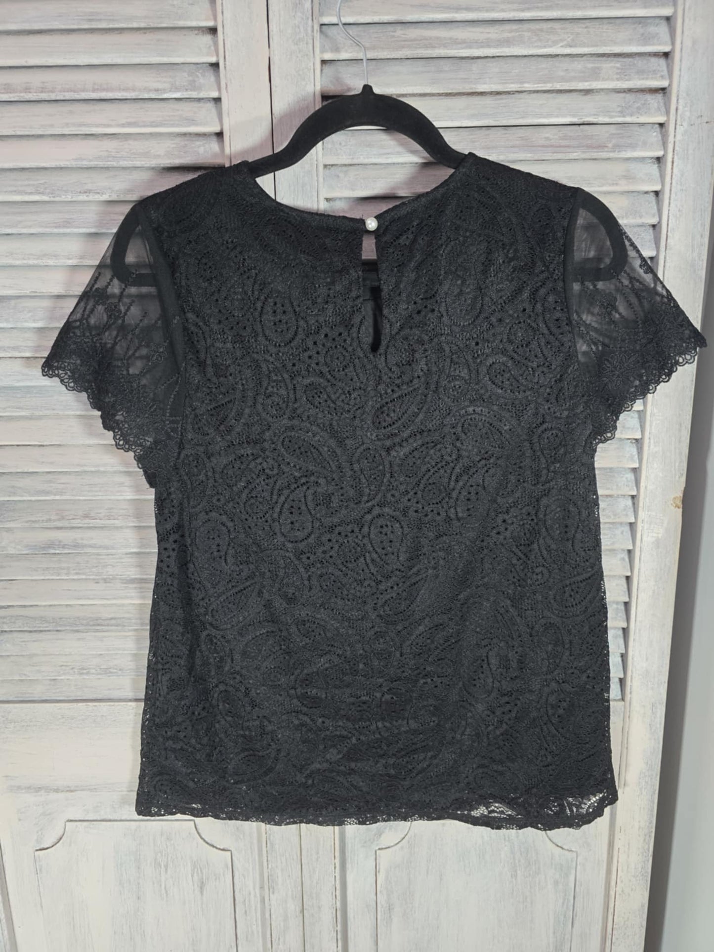 Cable & Gauge Lace Top