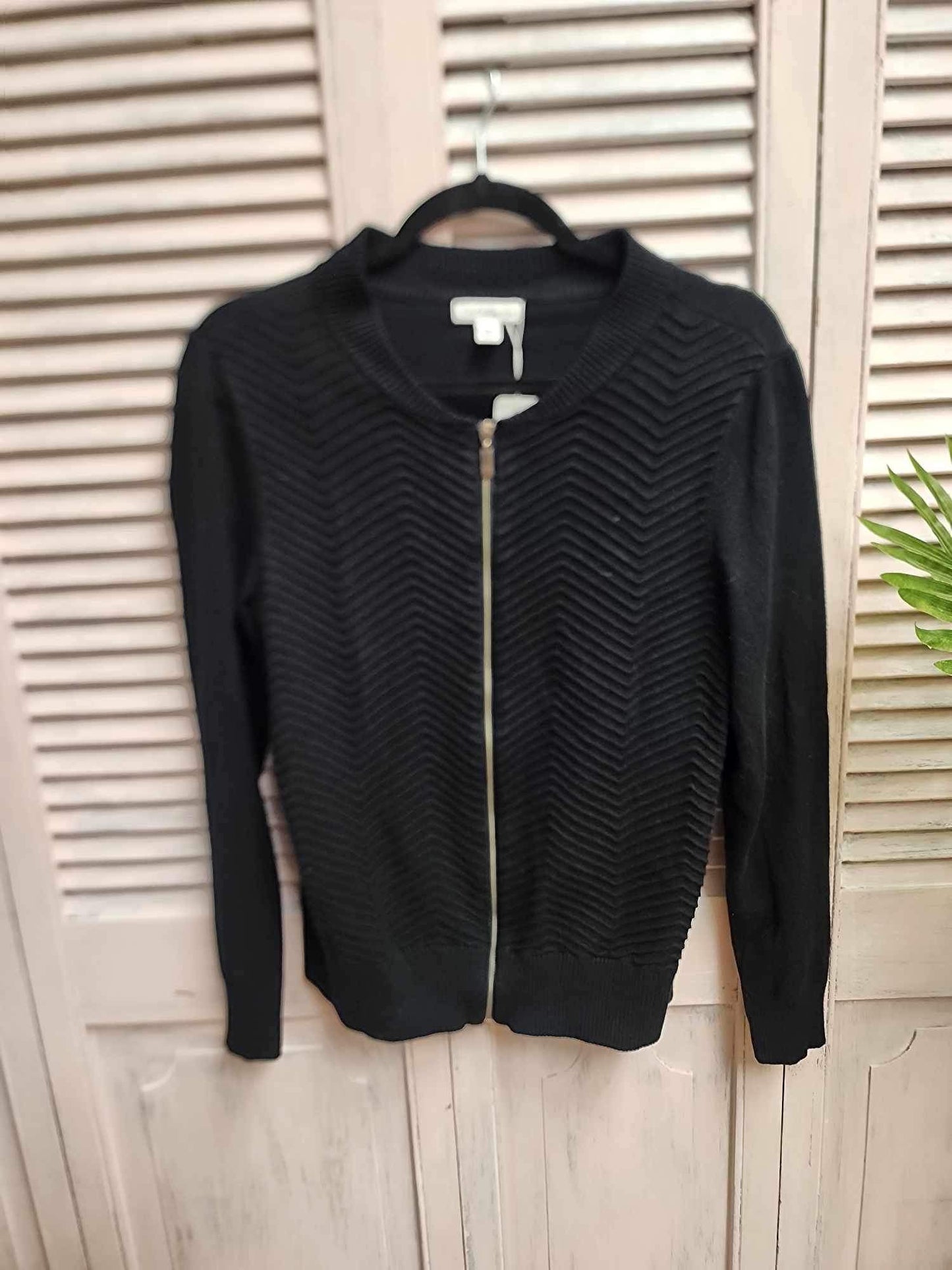 Croft & Barrow Zip Up Sweater