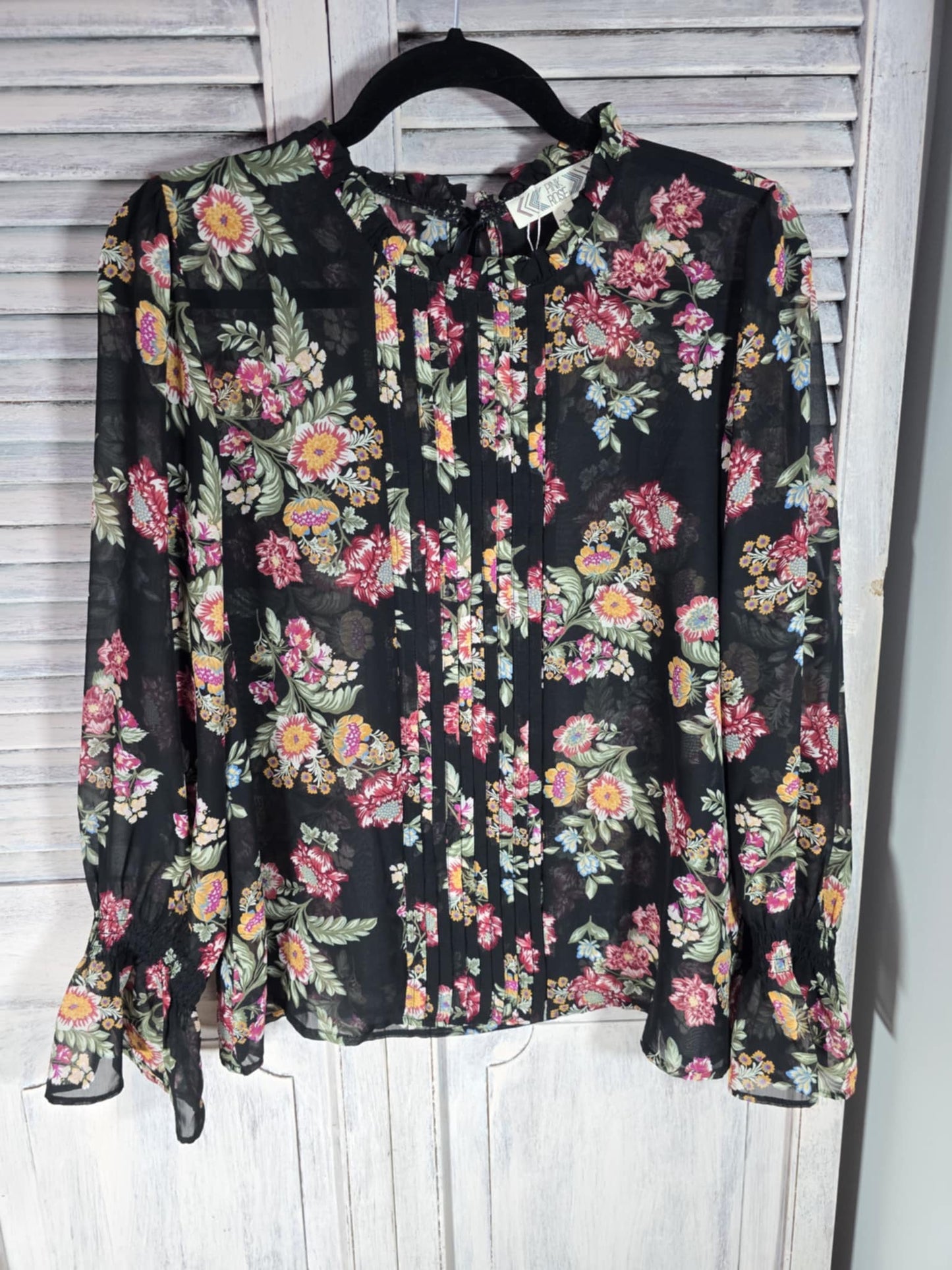 Pink Rose Blouse