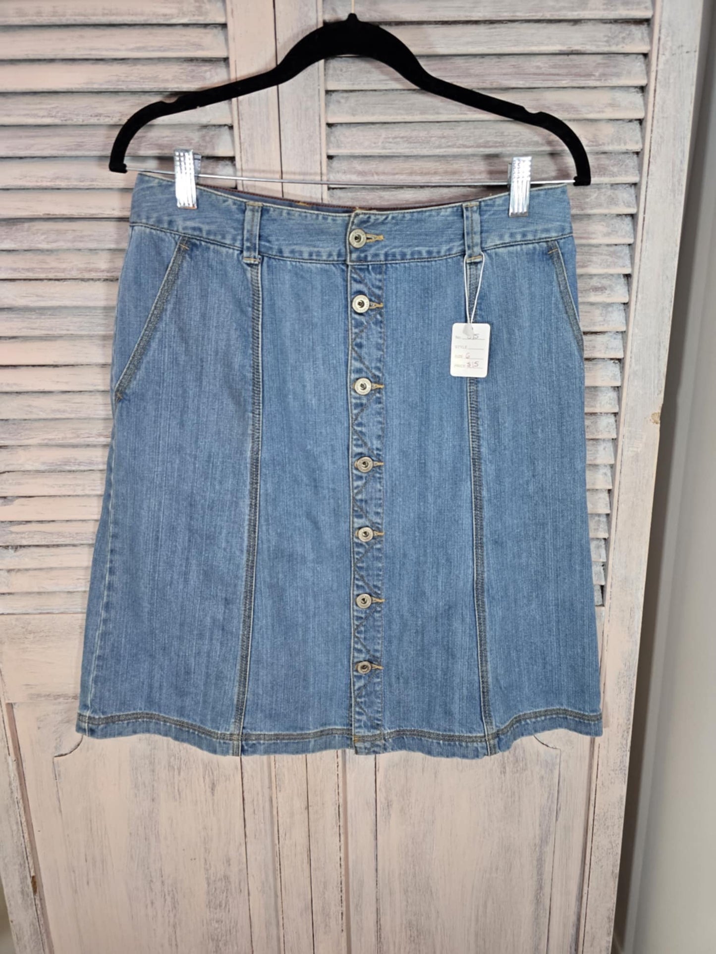 Eddie Bauer Denim Skirt