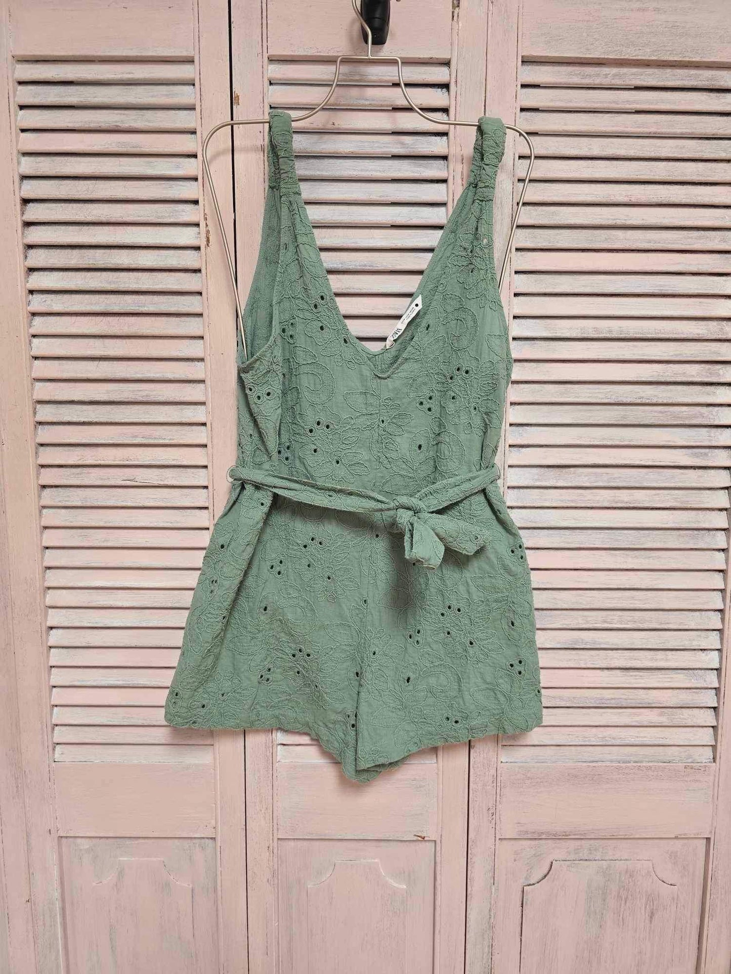 Zara Eyelet Romper