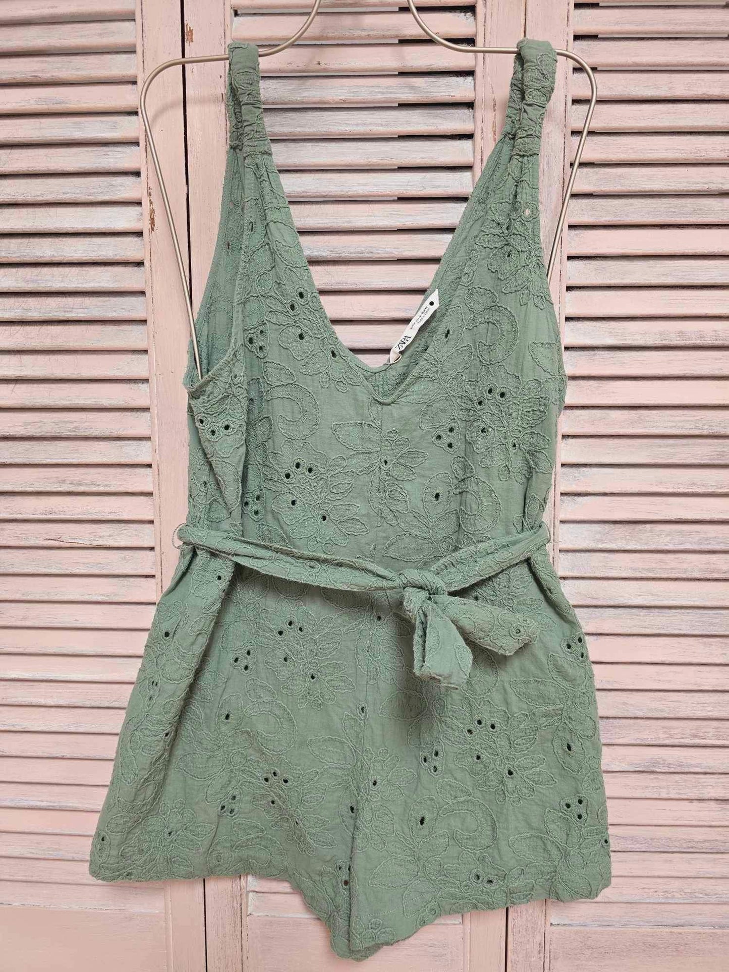 Zara Eyelet Romper