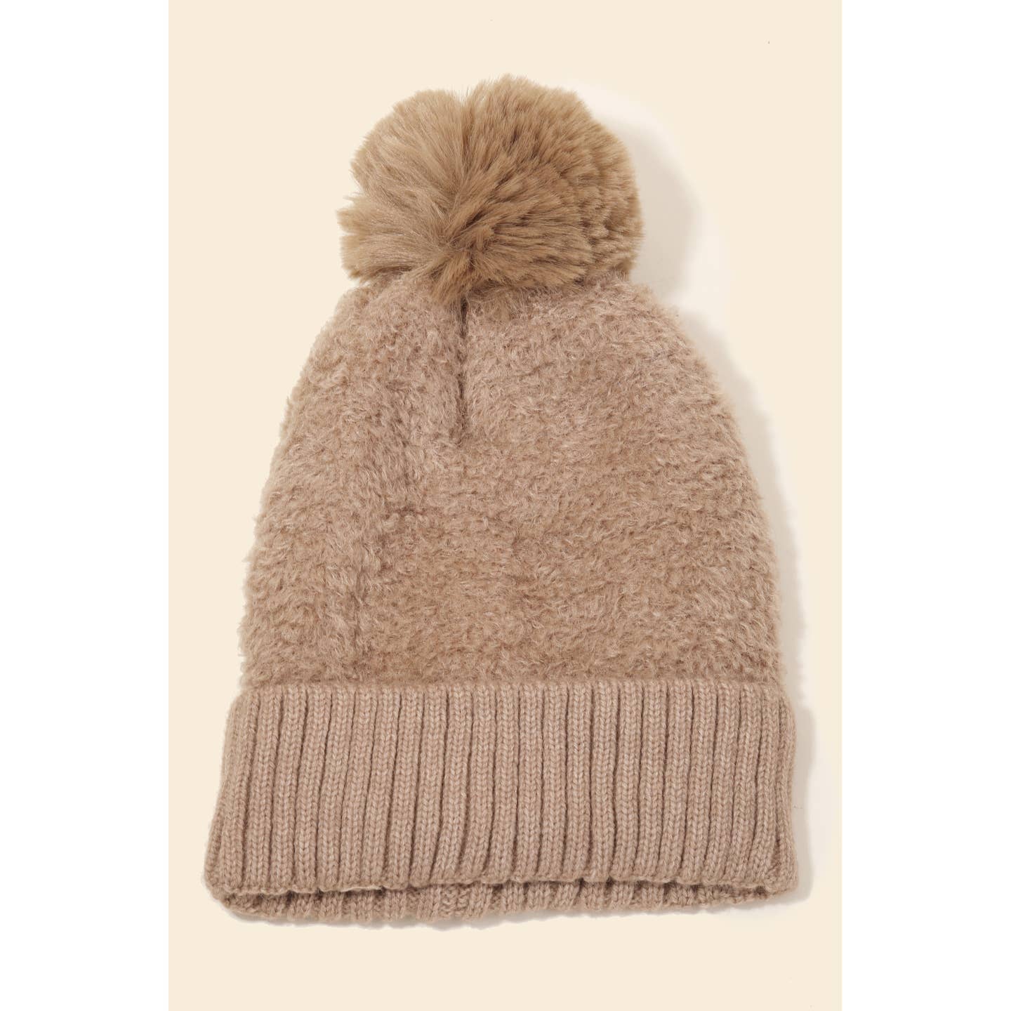 Teddy Knit Beanie