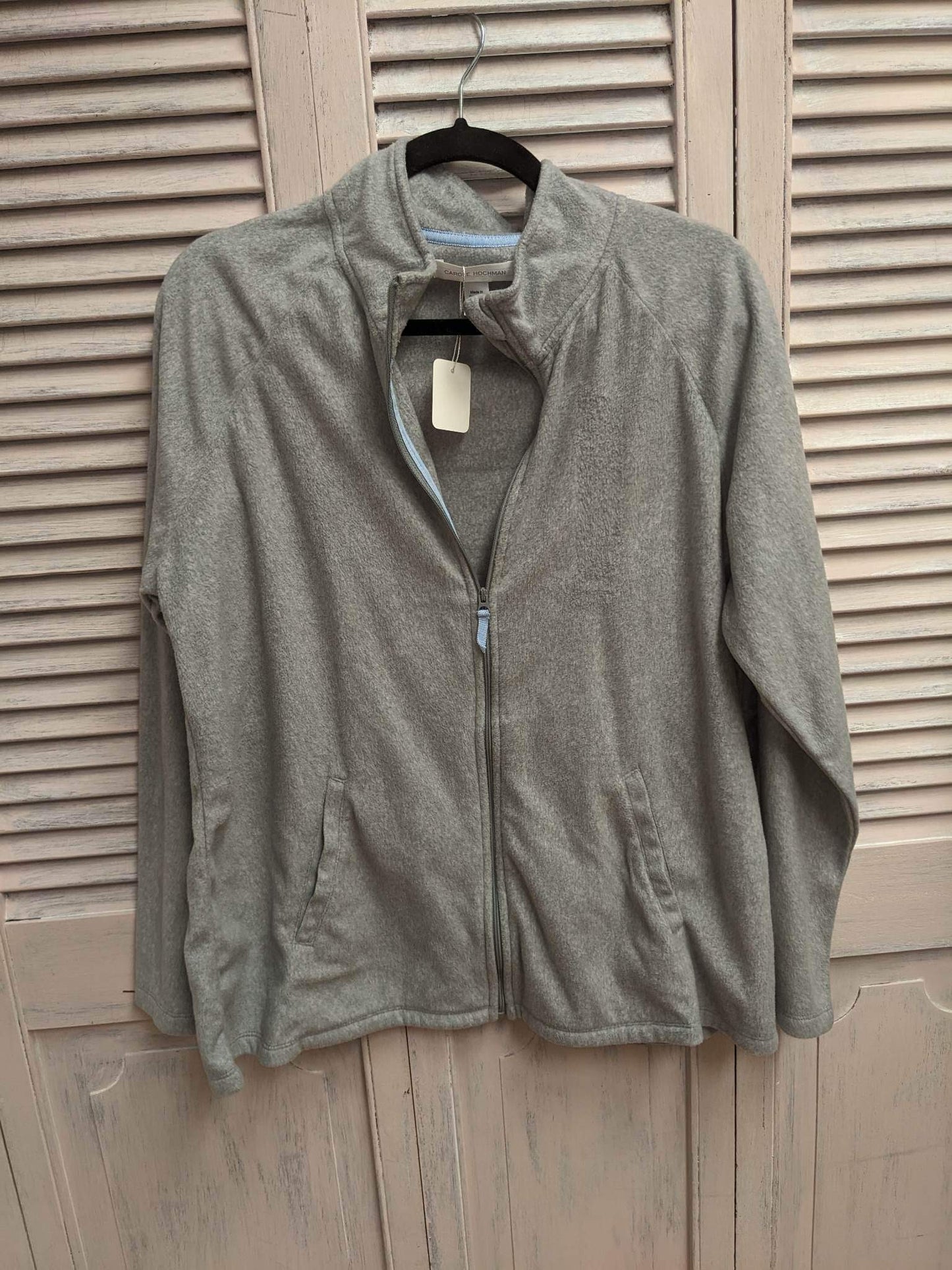 Carole Hochman Zip Up Sweater