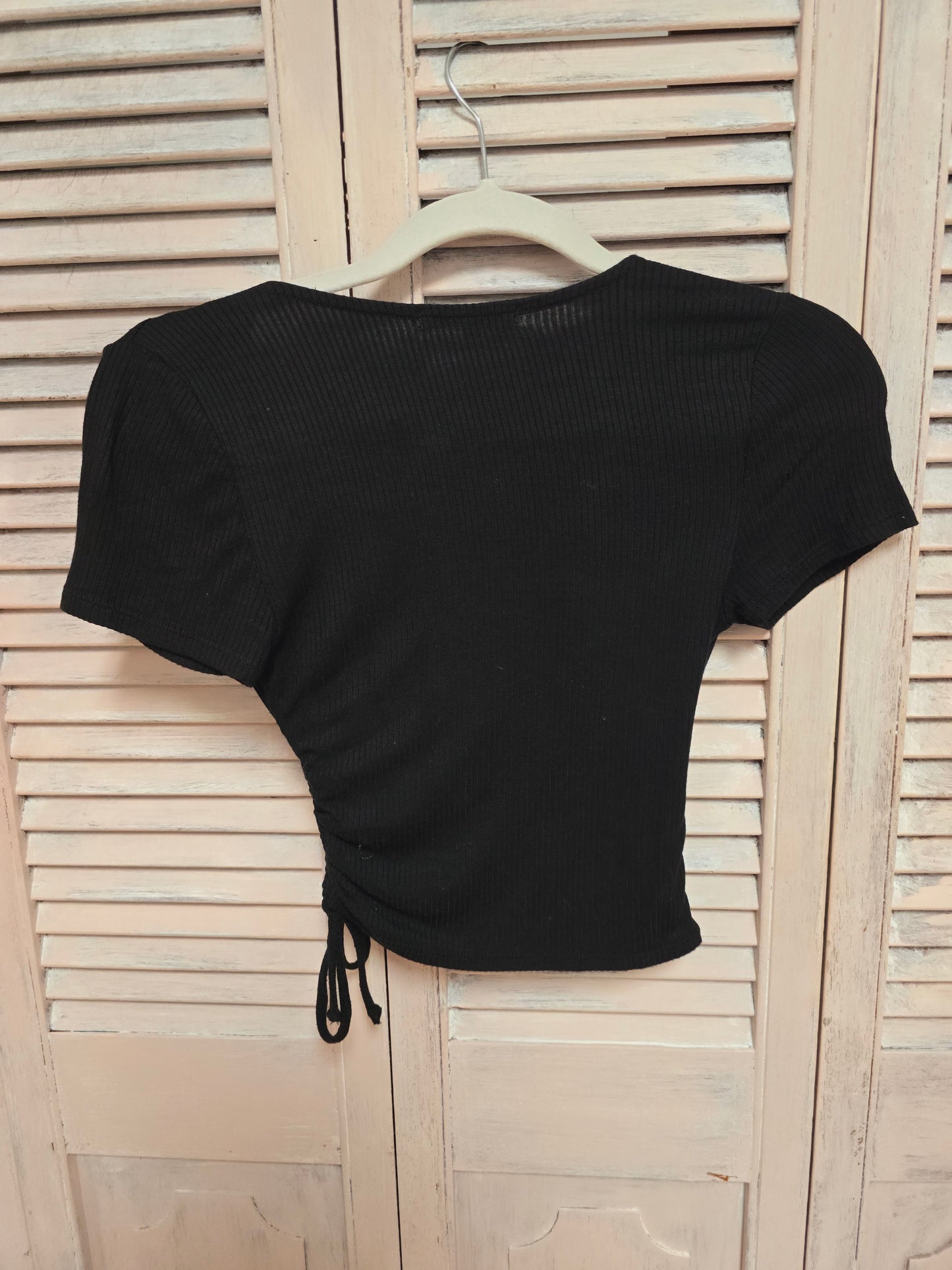 Antistar Ribbed Crop Top