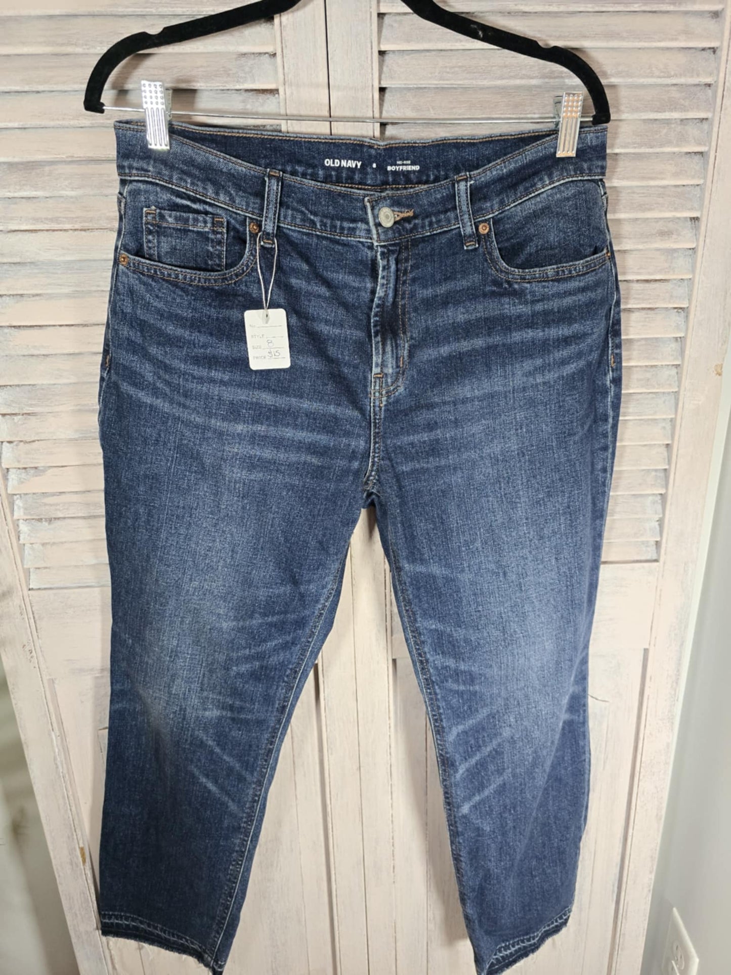 Old Navy Mid Rise Boyfriend Fit Jeans