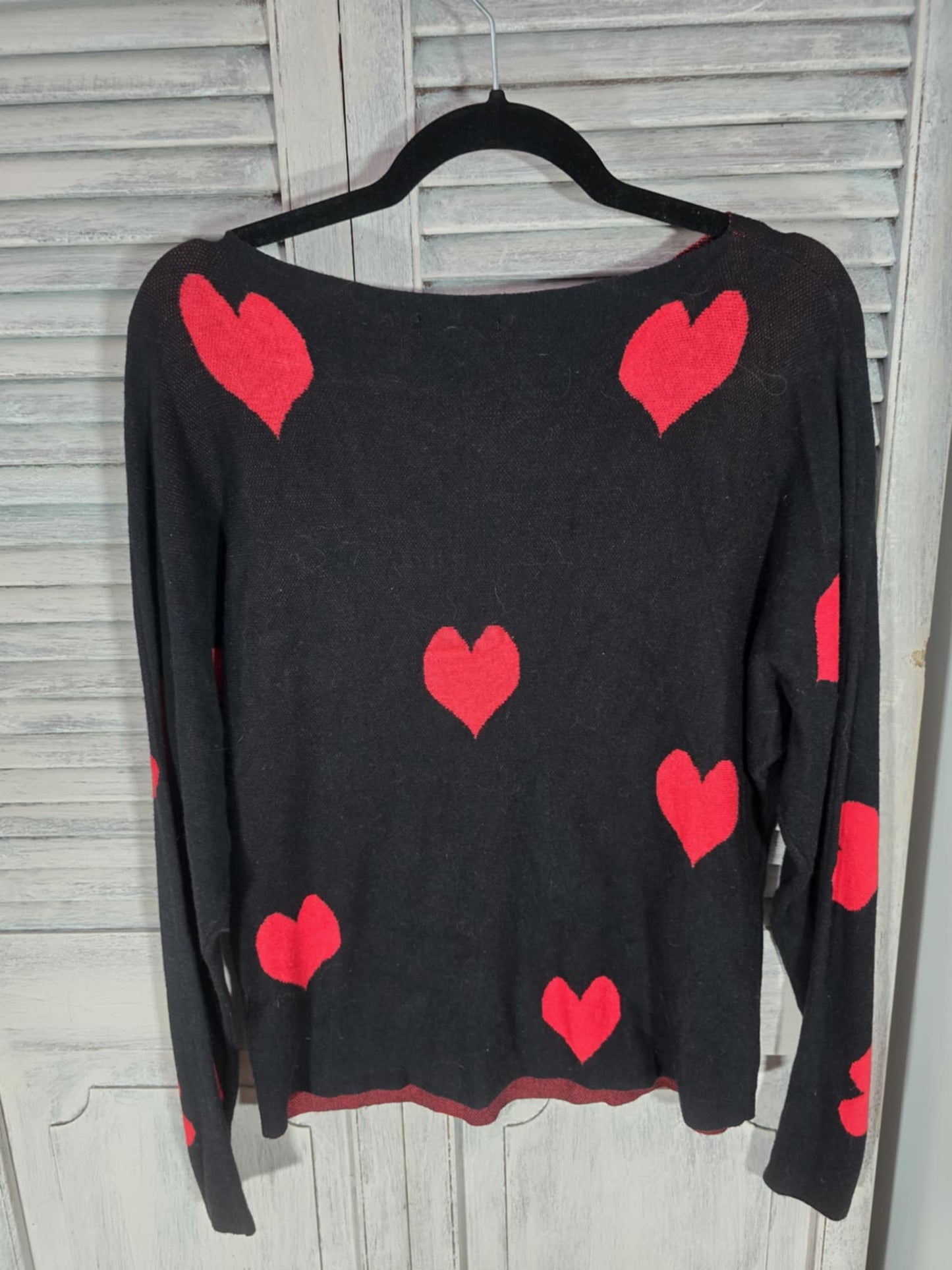 Belle By Belldini  Heart Sweater