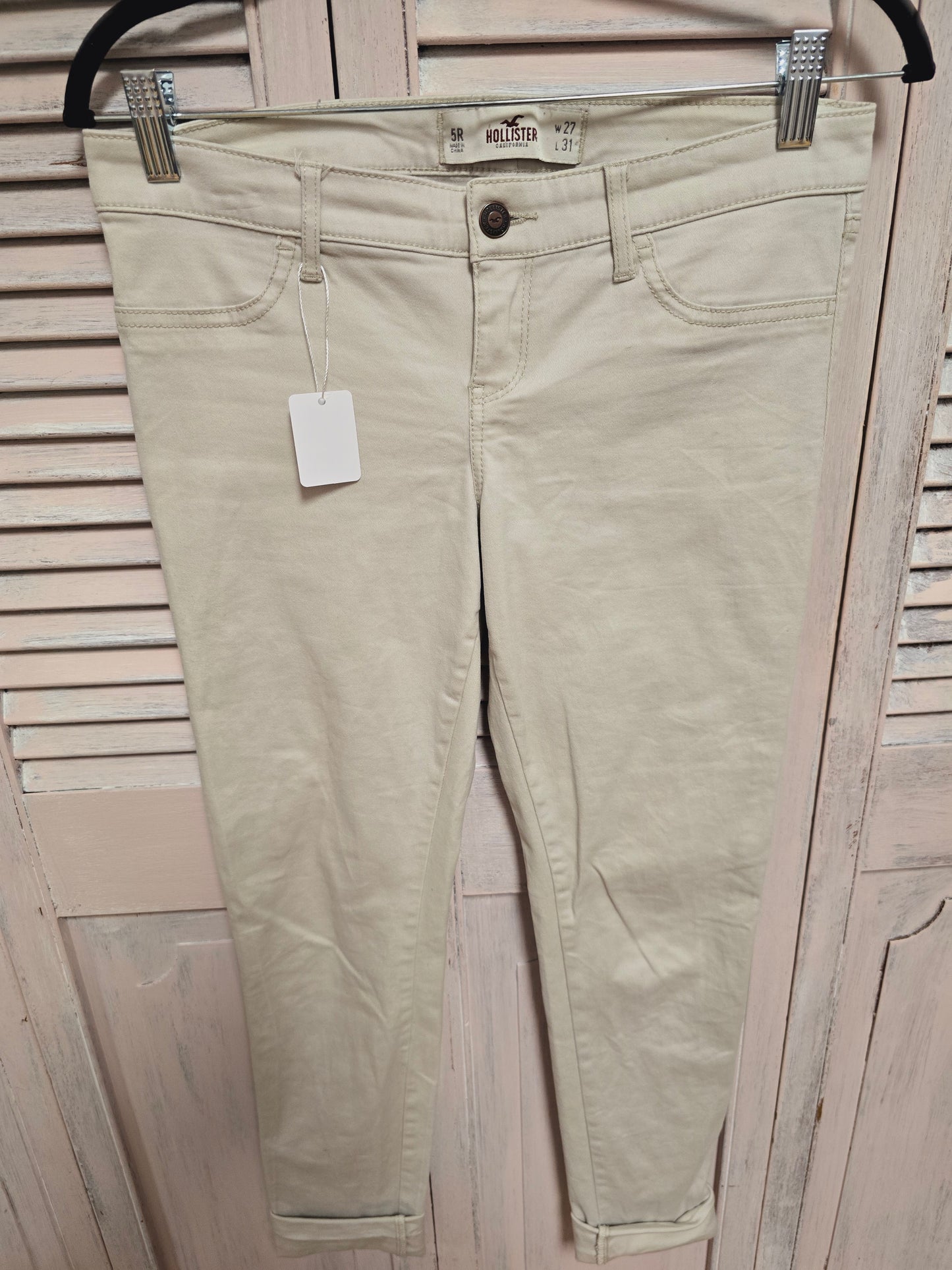 Hollister Khaki Skinny Pants