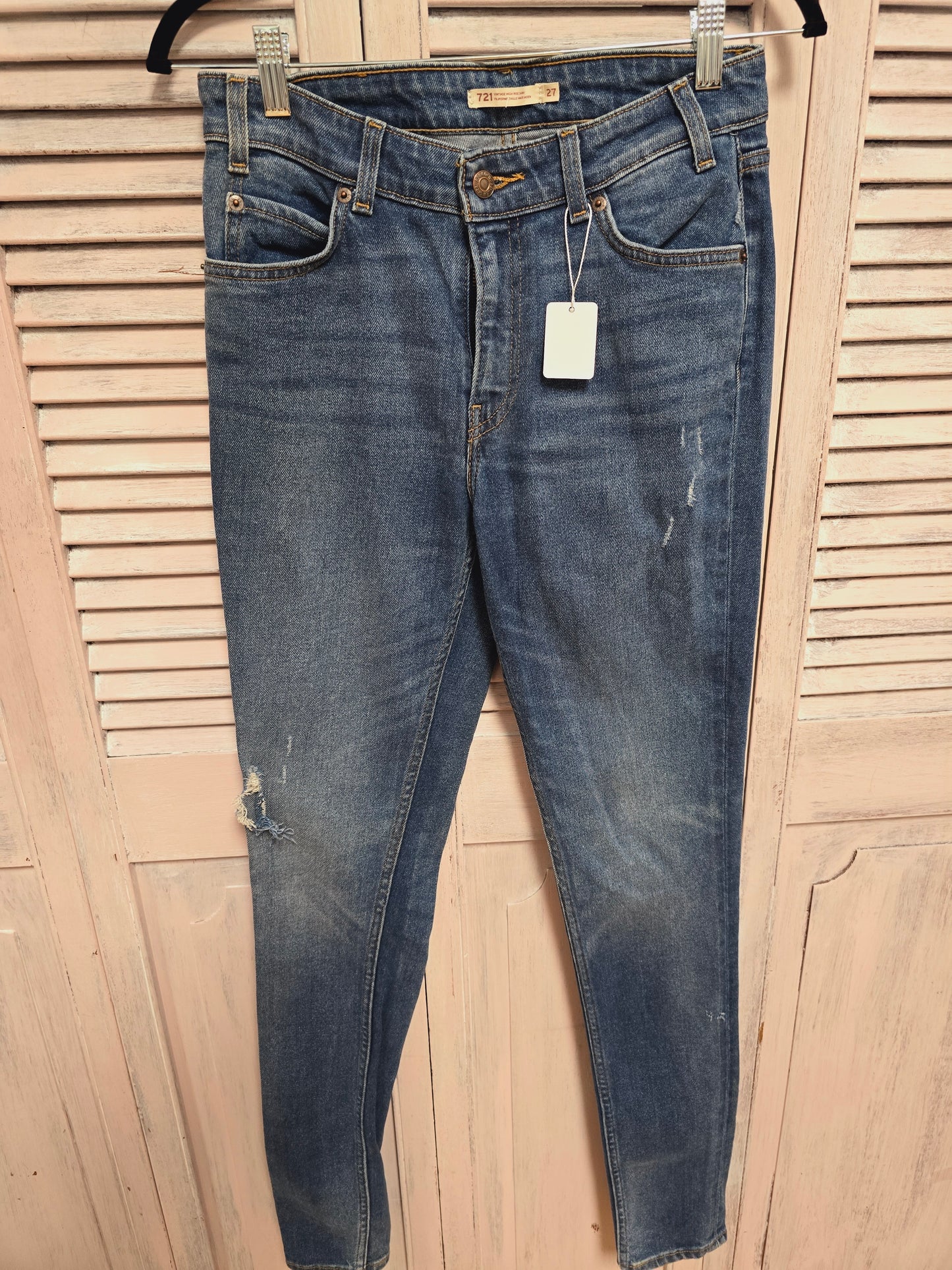 Levi's 721 Vintage High Rise Skinny