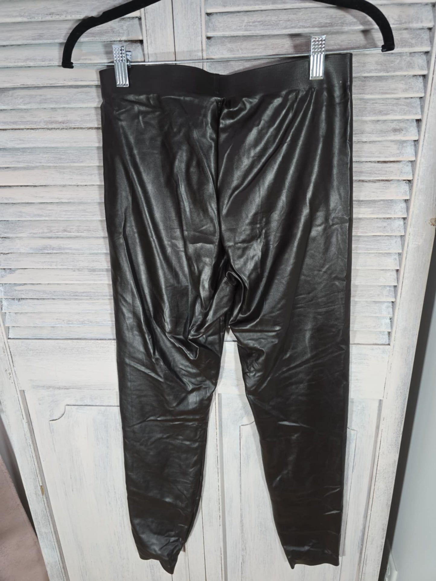 Hue Faux Leather Pants