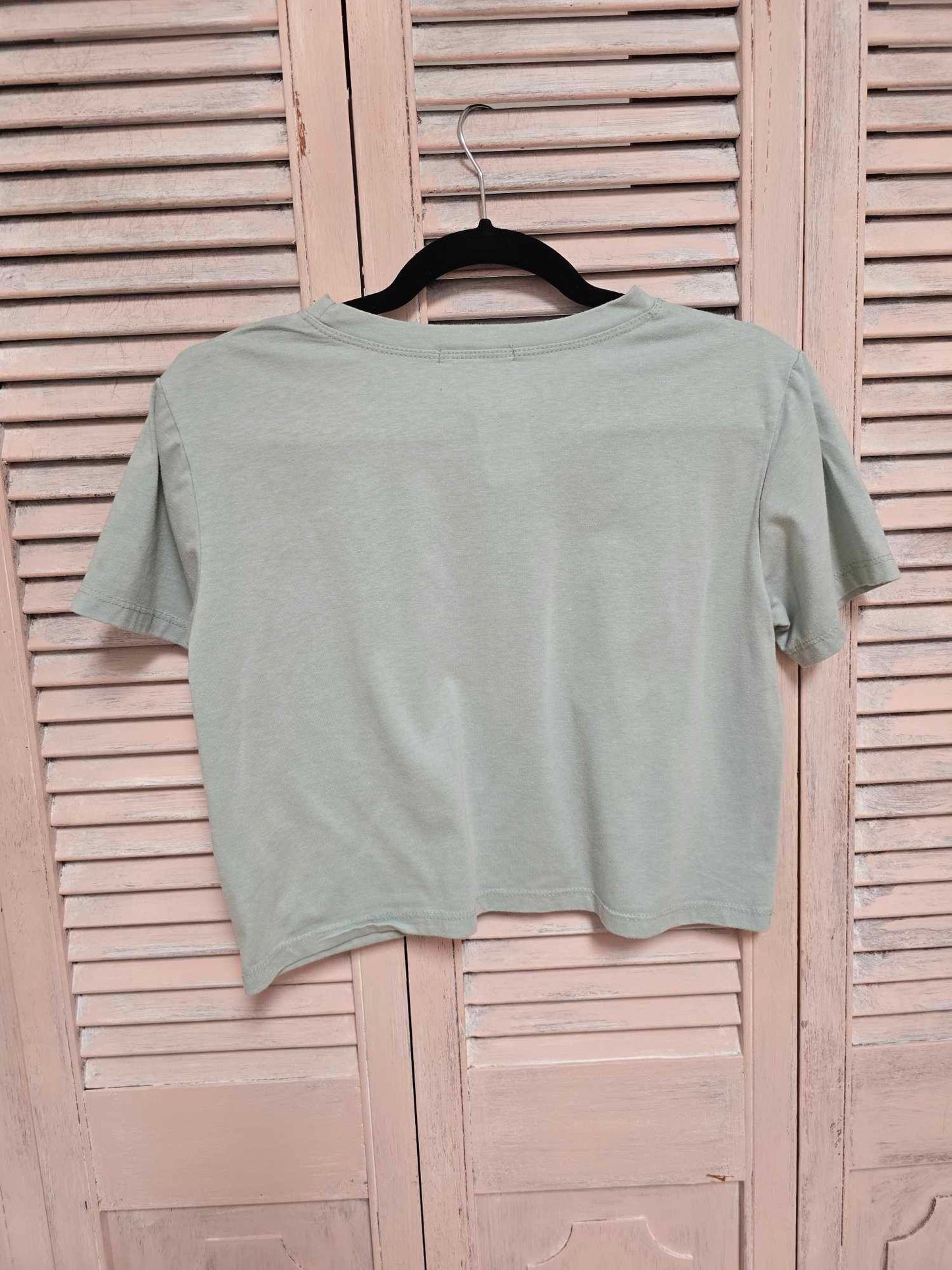 Romwe Cropped T-Shirt