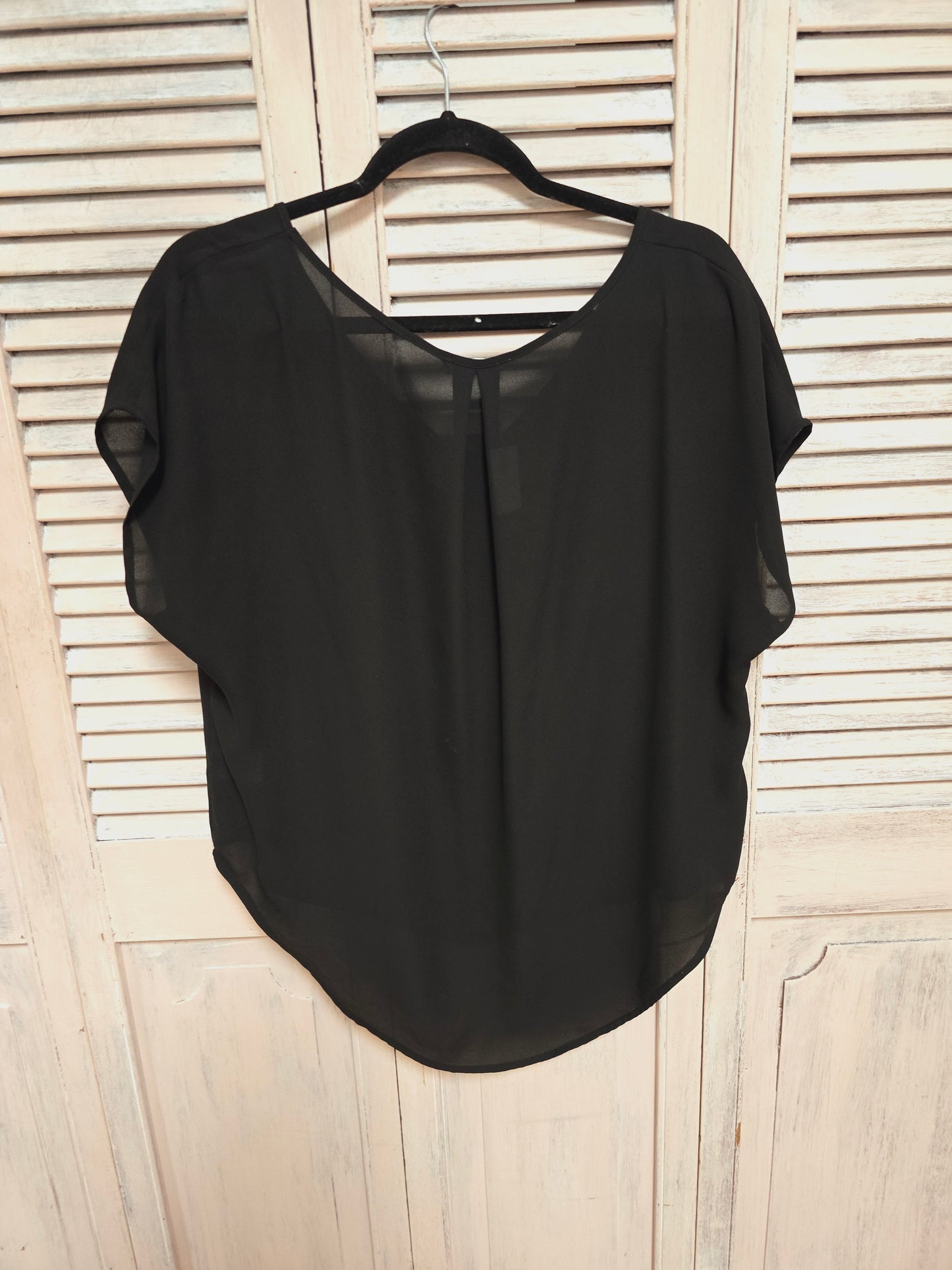 Lush Short Sleeve Blouse