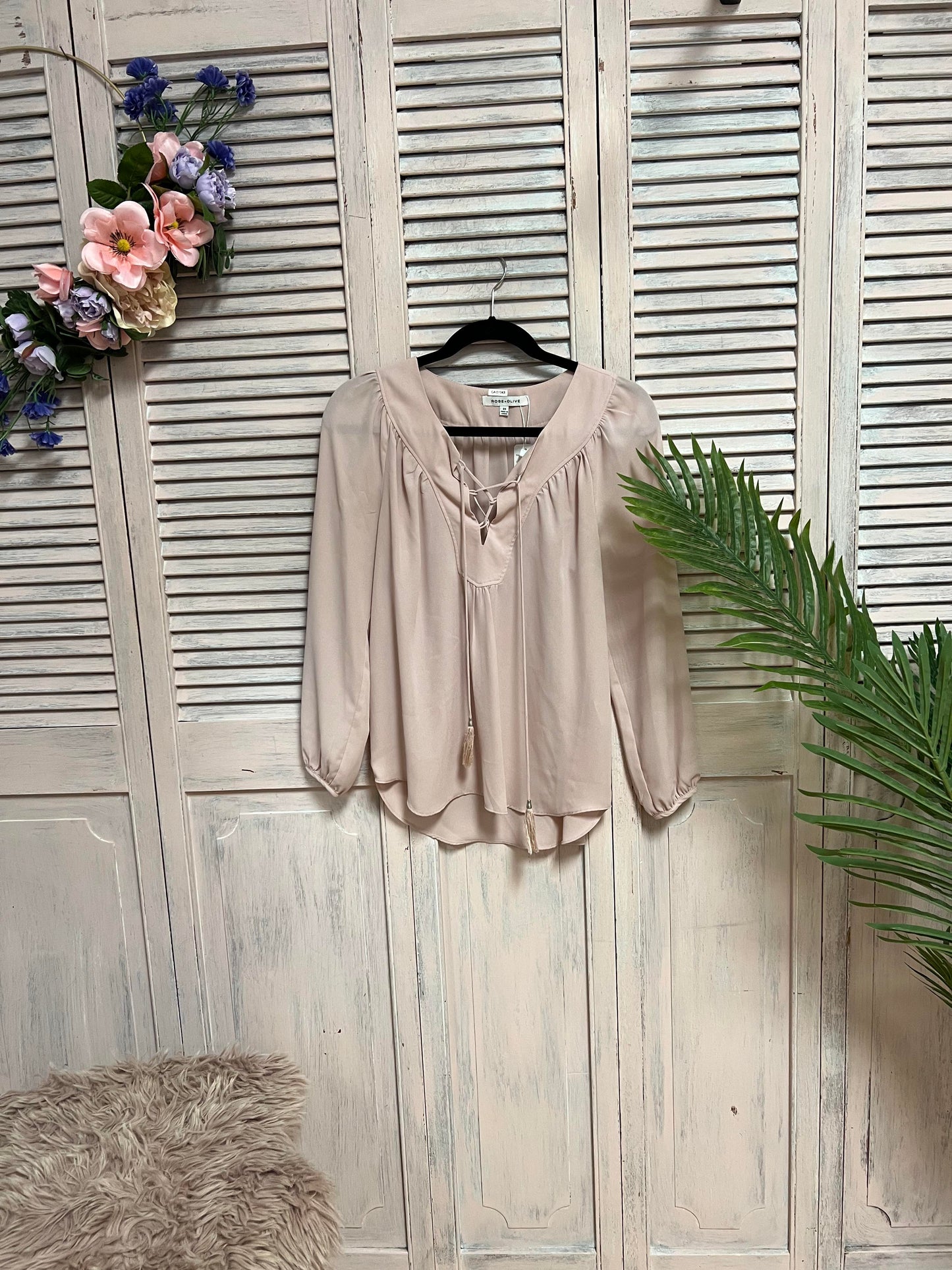 Rose + Olive Blouse