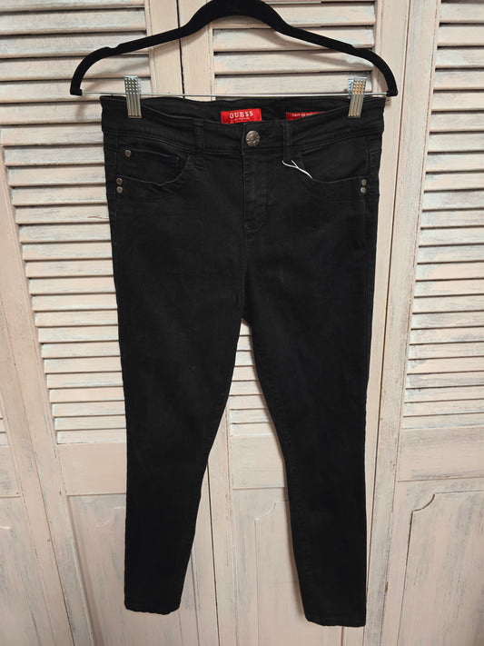 Guess Curvy Mid Rise Skinny Jeans
