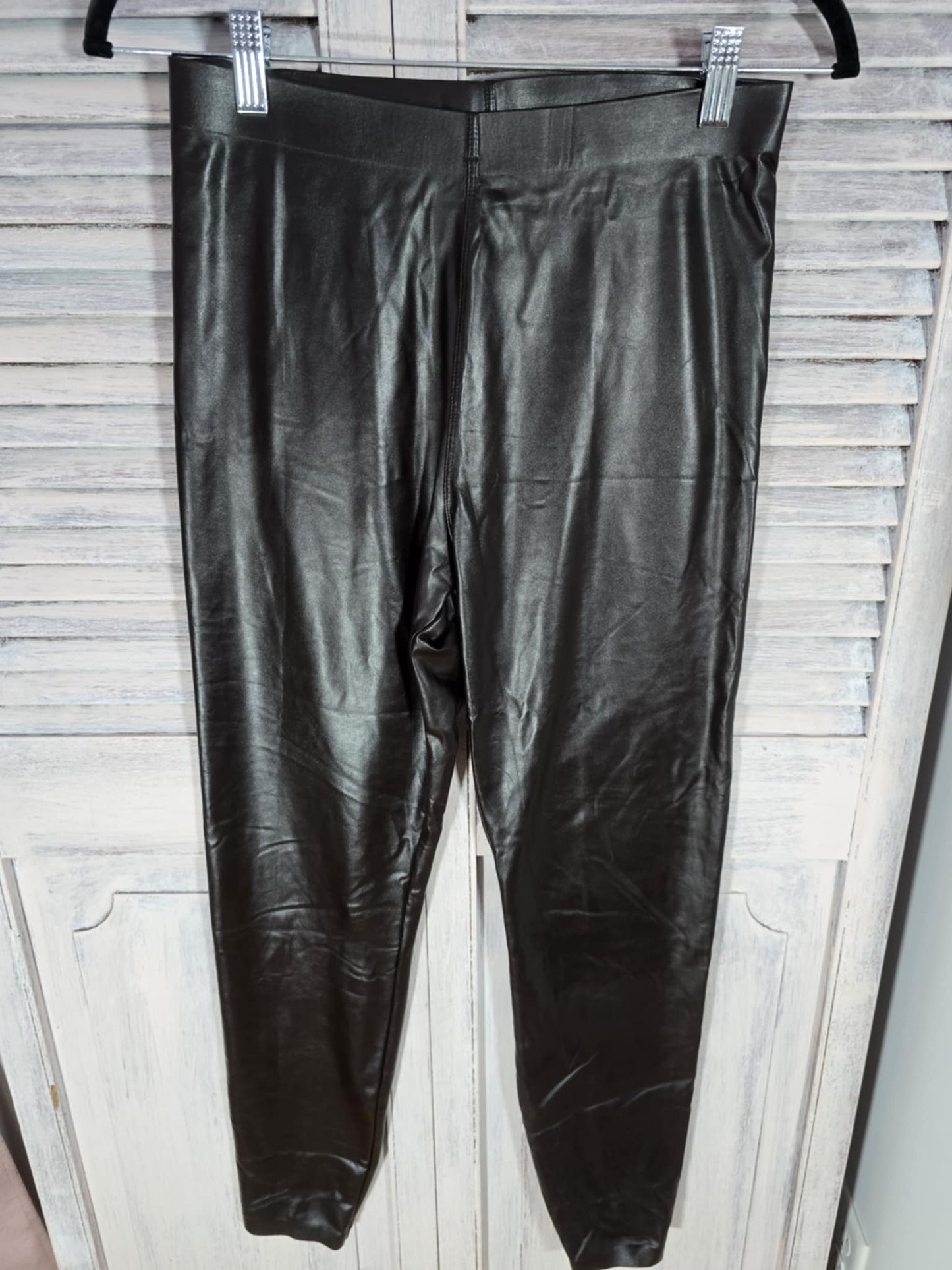 Hue Faux Leather Pants