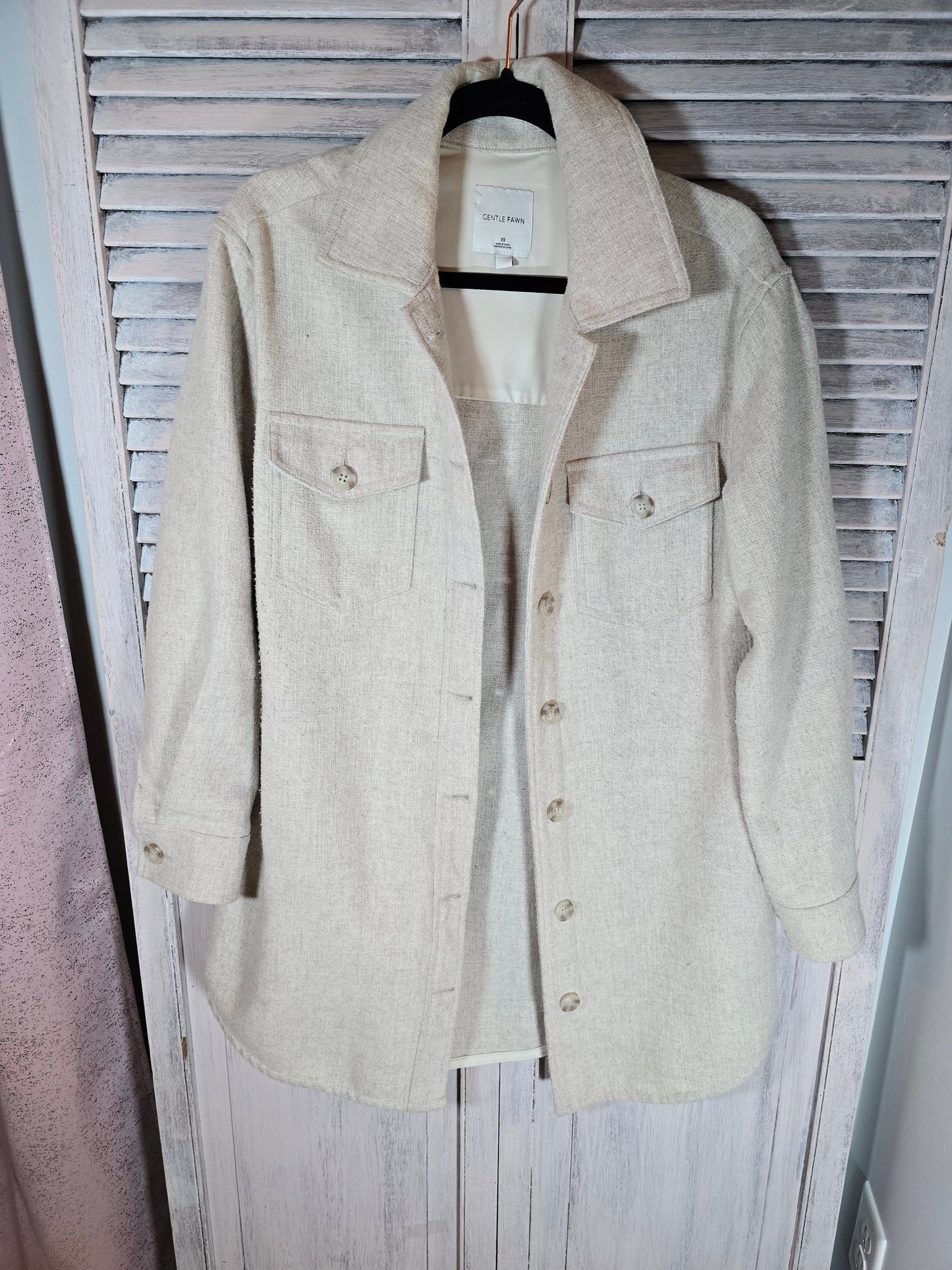 Gentle Fawn Oatmeal Shacket