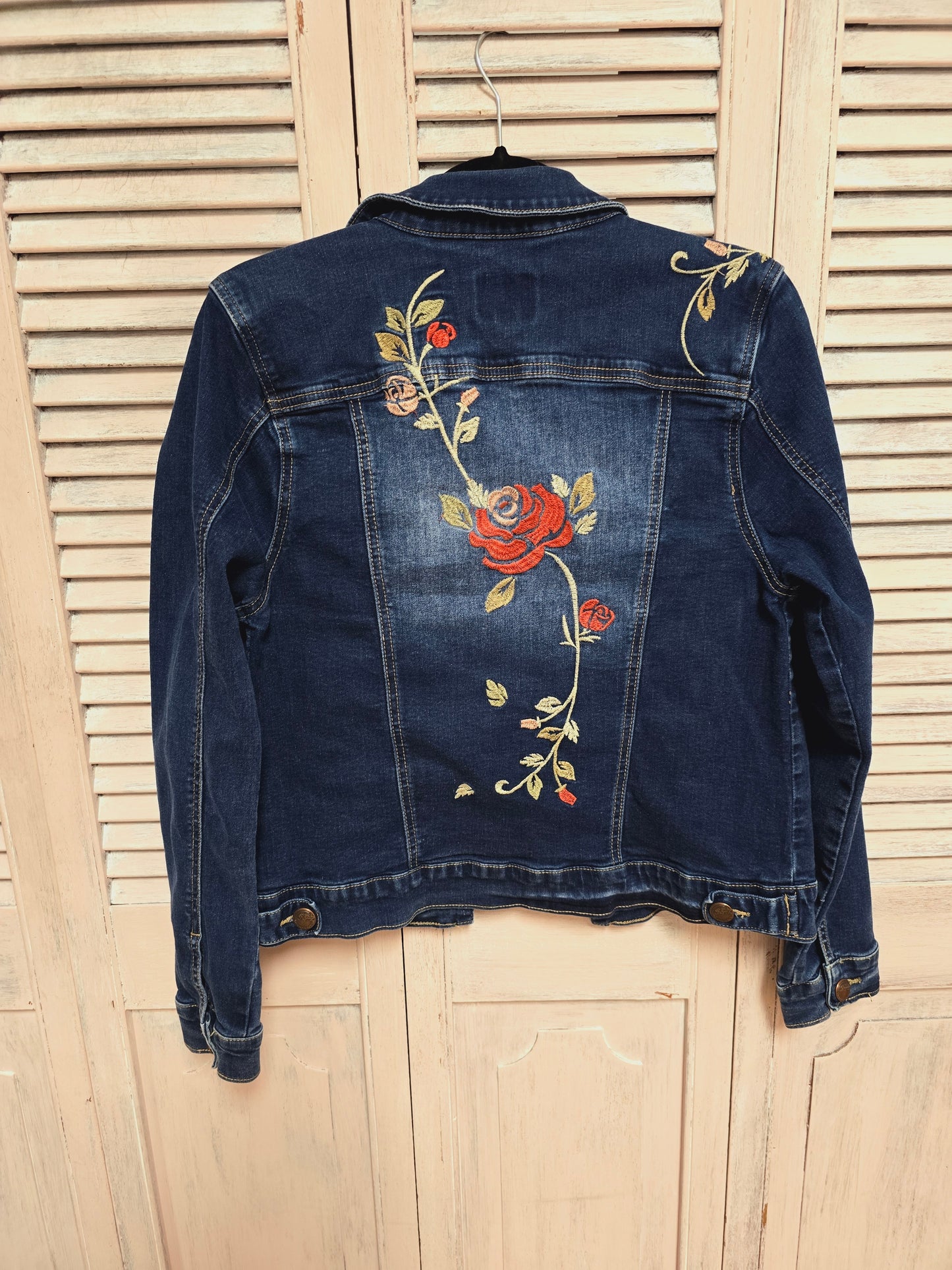 Royalty Embroidered Jean Jacket