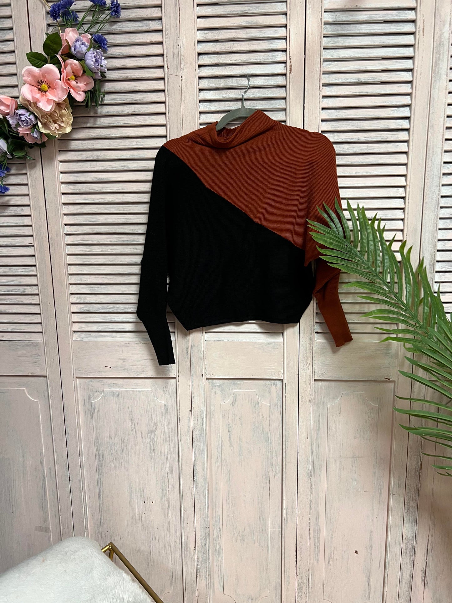 Philosophy Colour Block Knit Sweater