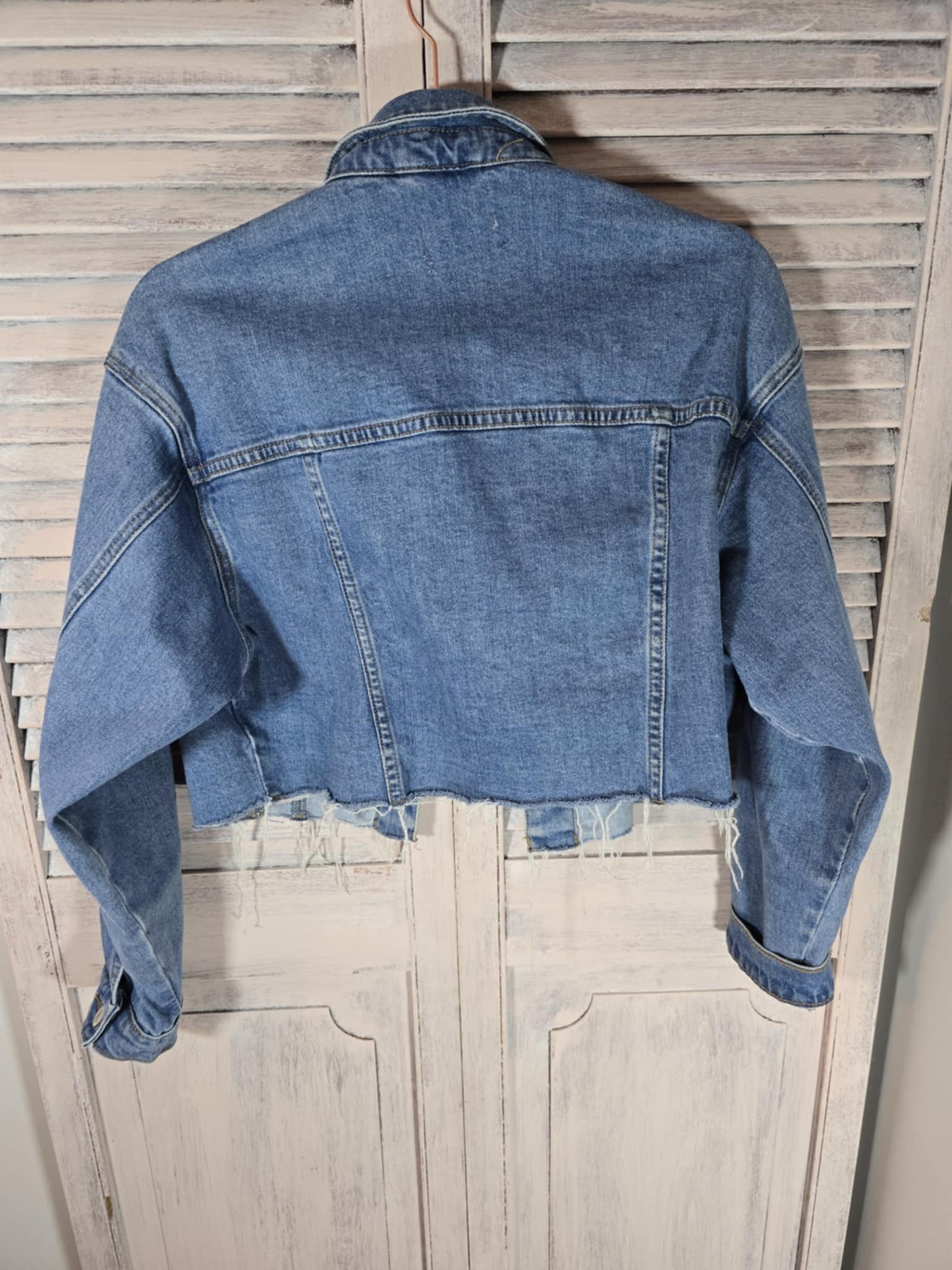 Seven Sisters Oversized Jean Jacket