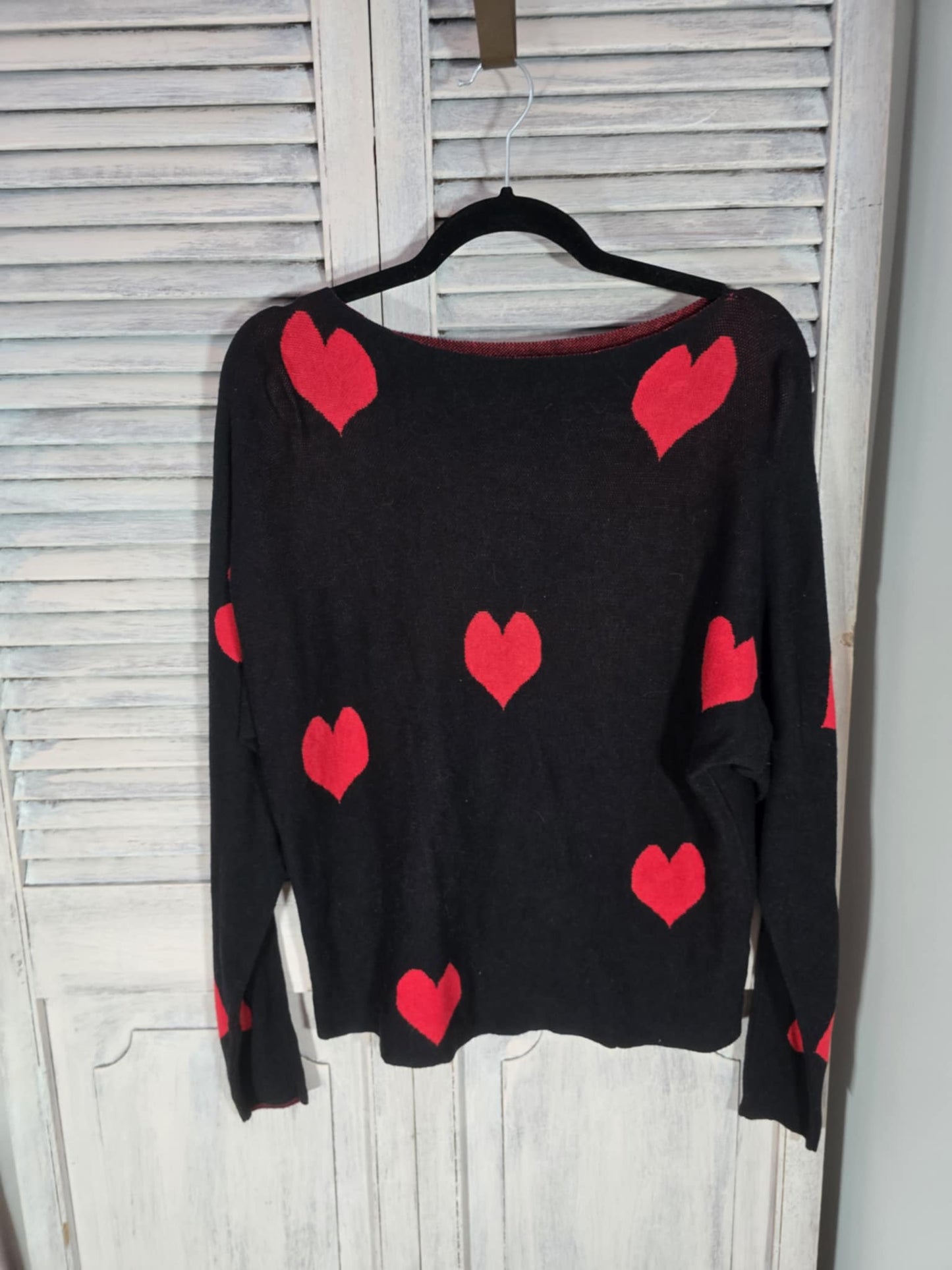 Belle By Belldini  Heart Sweater