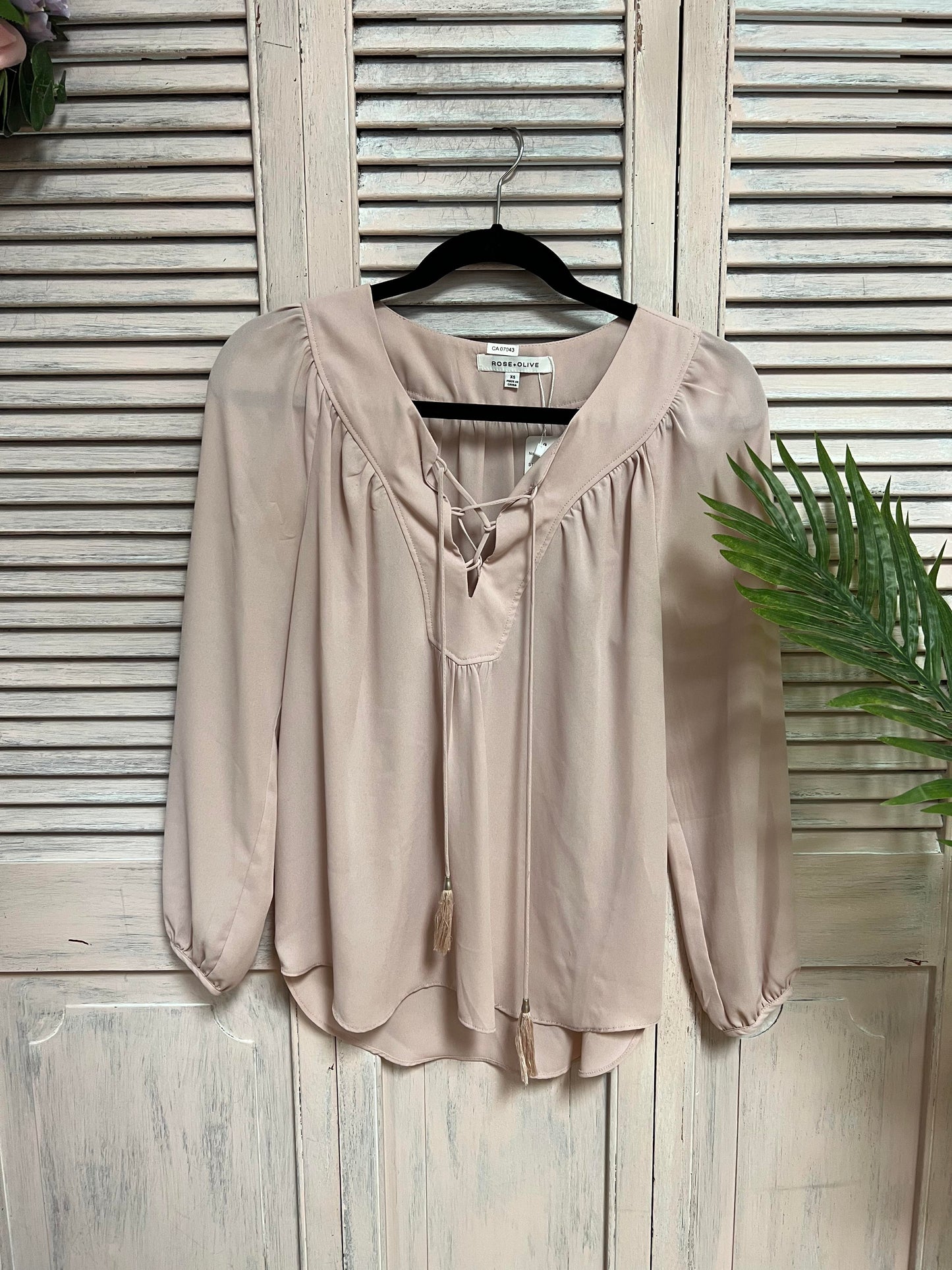 Rose + Olive Blouse