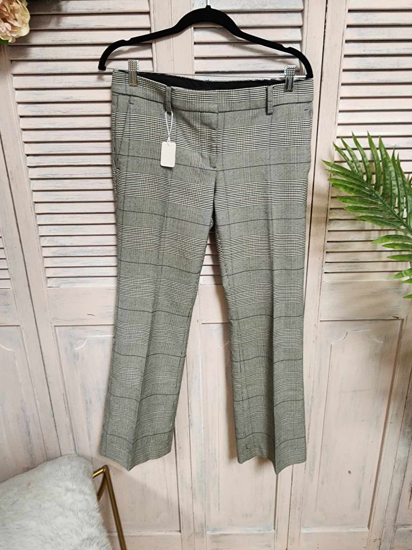 Ann Taylor LOFT grey wide leg dress pants size 6 | eBay