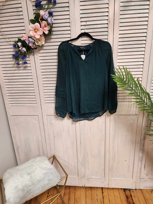 Vera Wang Longsleeve Blouse