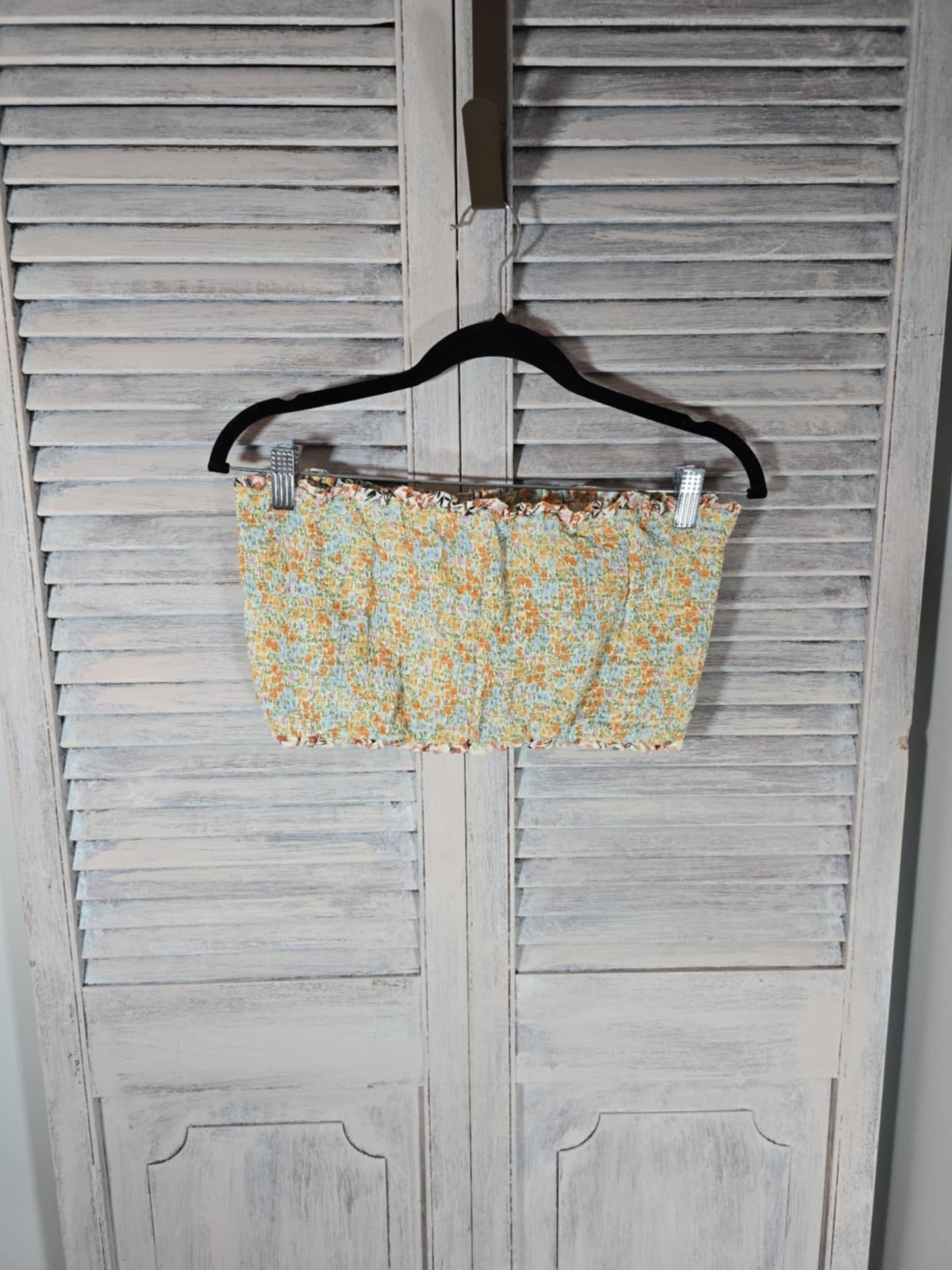 American Eagle Smocked Tube Top