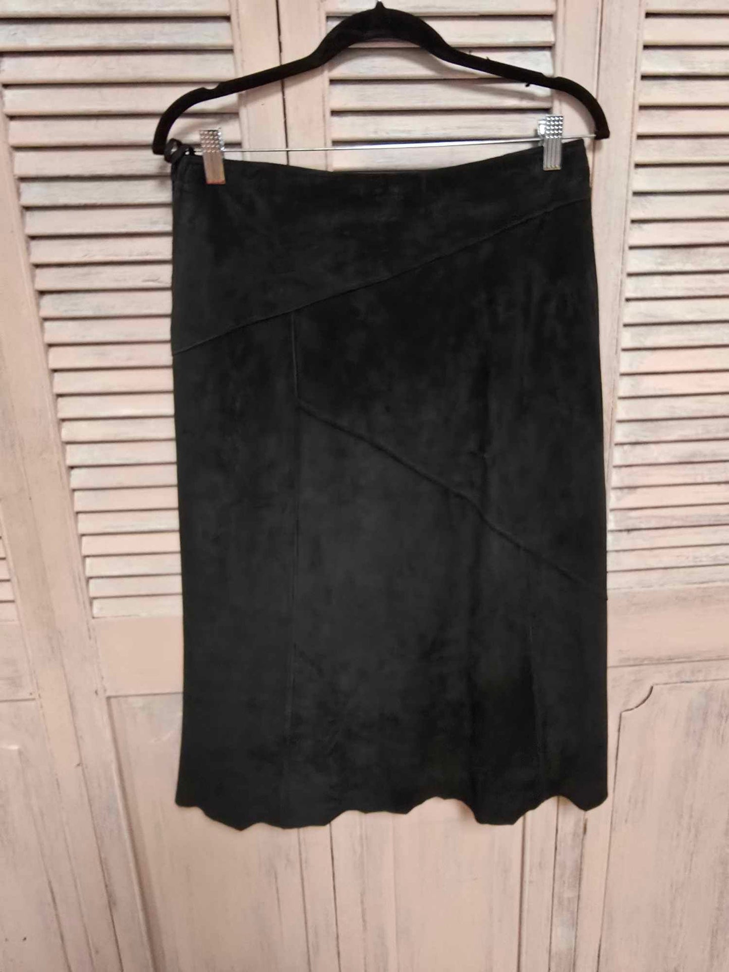 Skott's Suede Skirt