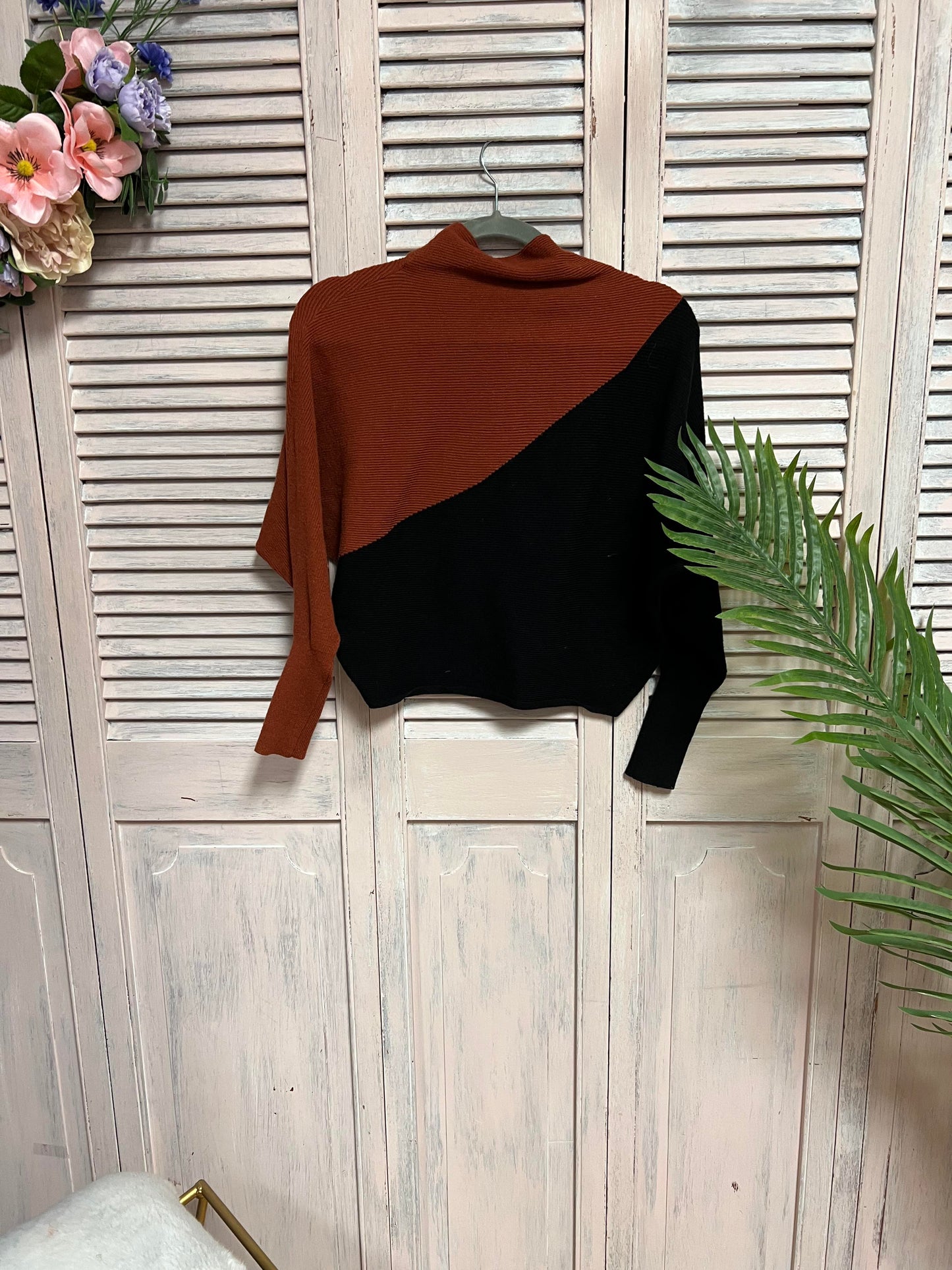 Philosophy Colour Block Knit Sweater